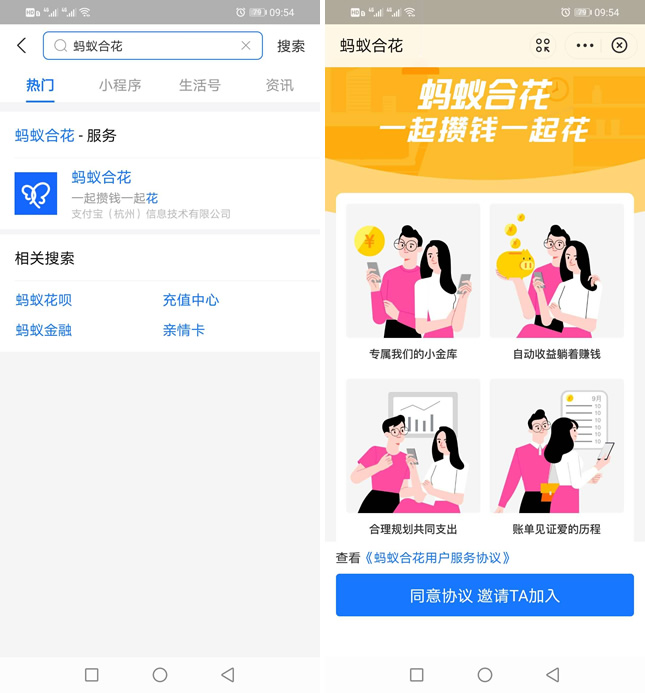 支付宝推出“ 蚂蚁合花”:省钱并一起消费 支付宝推出“ 蚂蚁合花”:省钱并一起消费